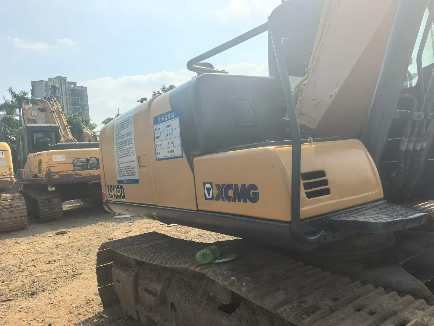 Used XCMG XE135GA Excavator 2015 Model / 6