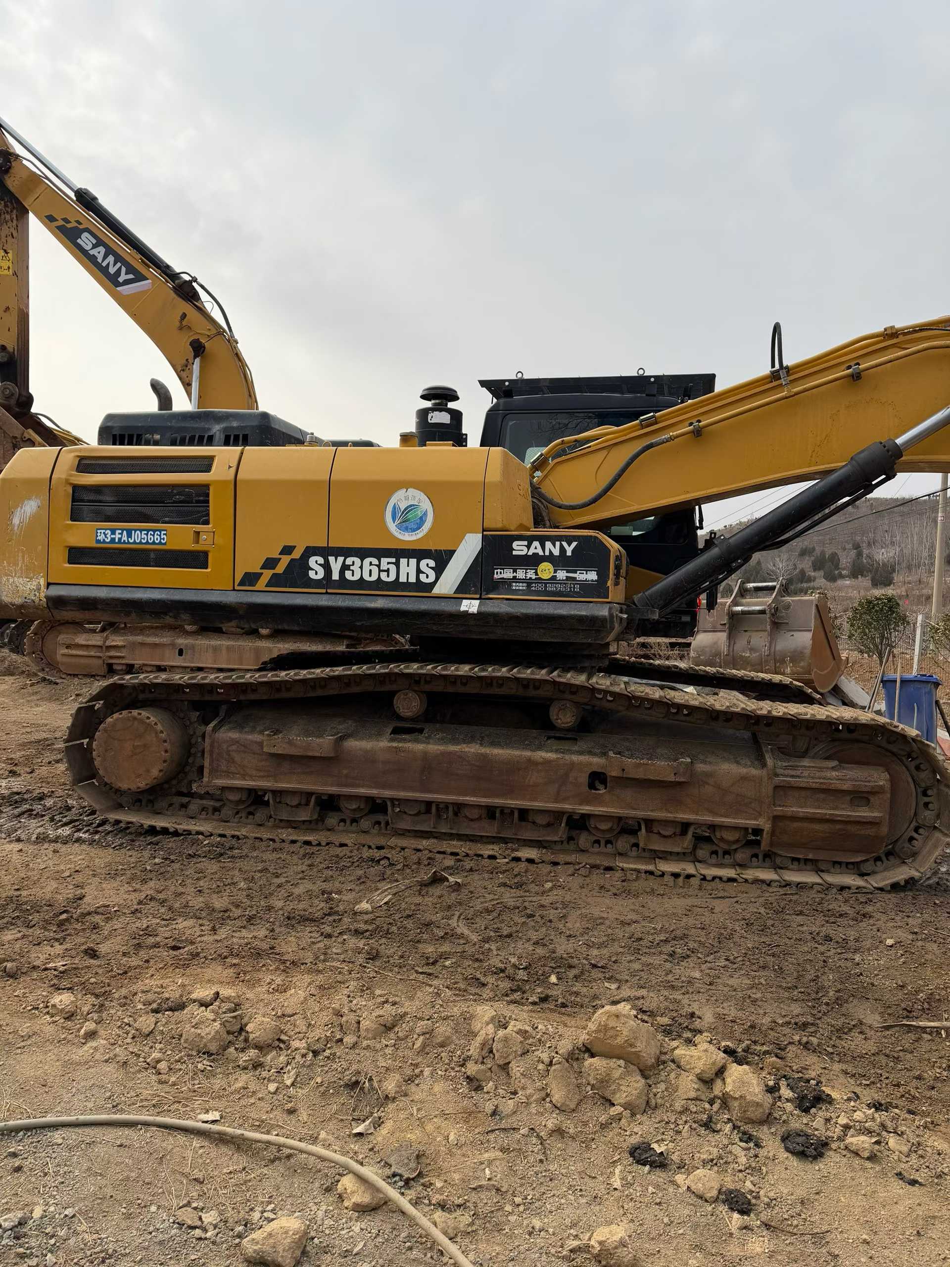 Used Sany SY365H Excavator 2018 Model / 2