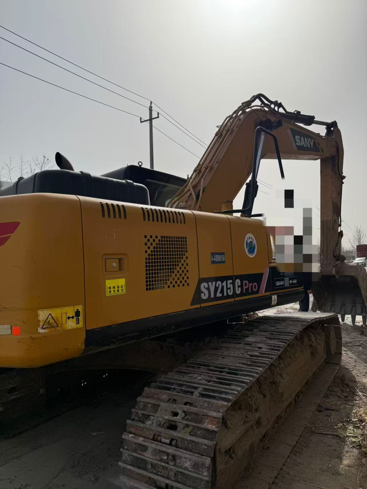 Used Sany SY215C-10 Excavator 2021 Model / 4