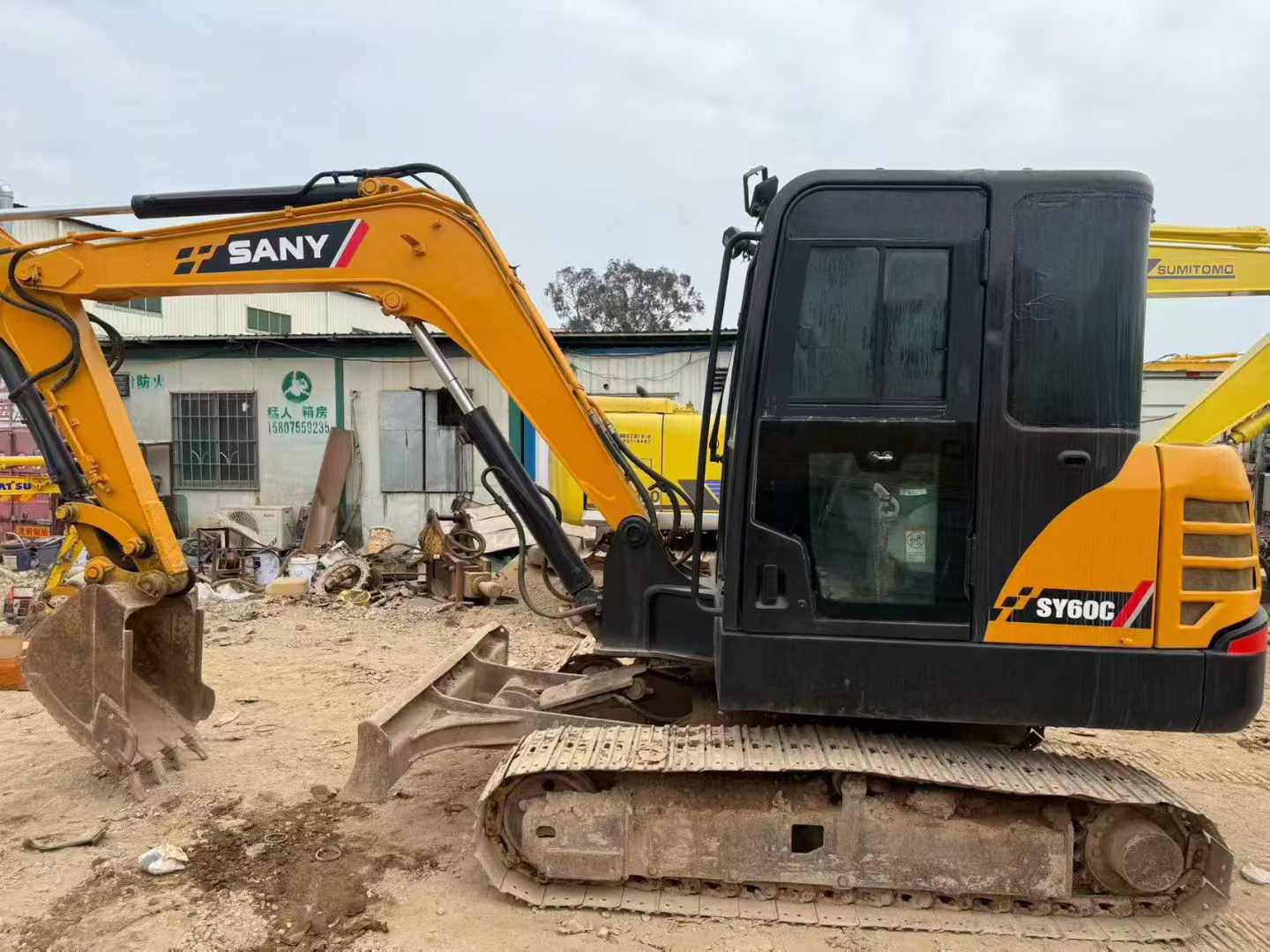 Used Sany SY60 Excavator 2016 Model / 2