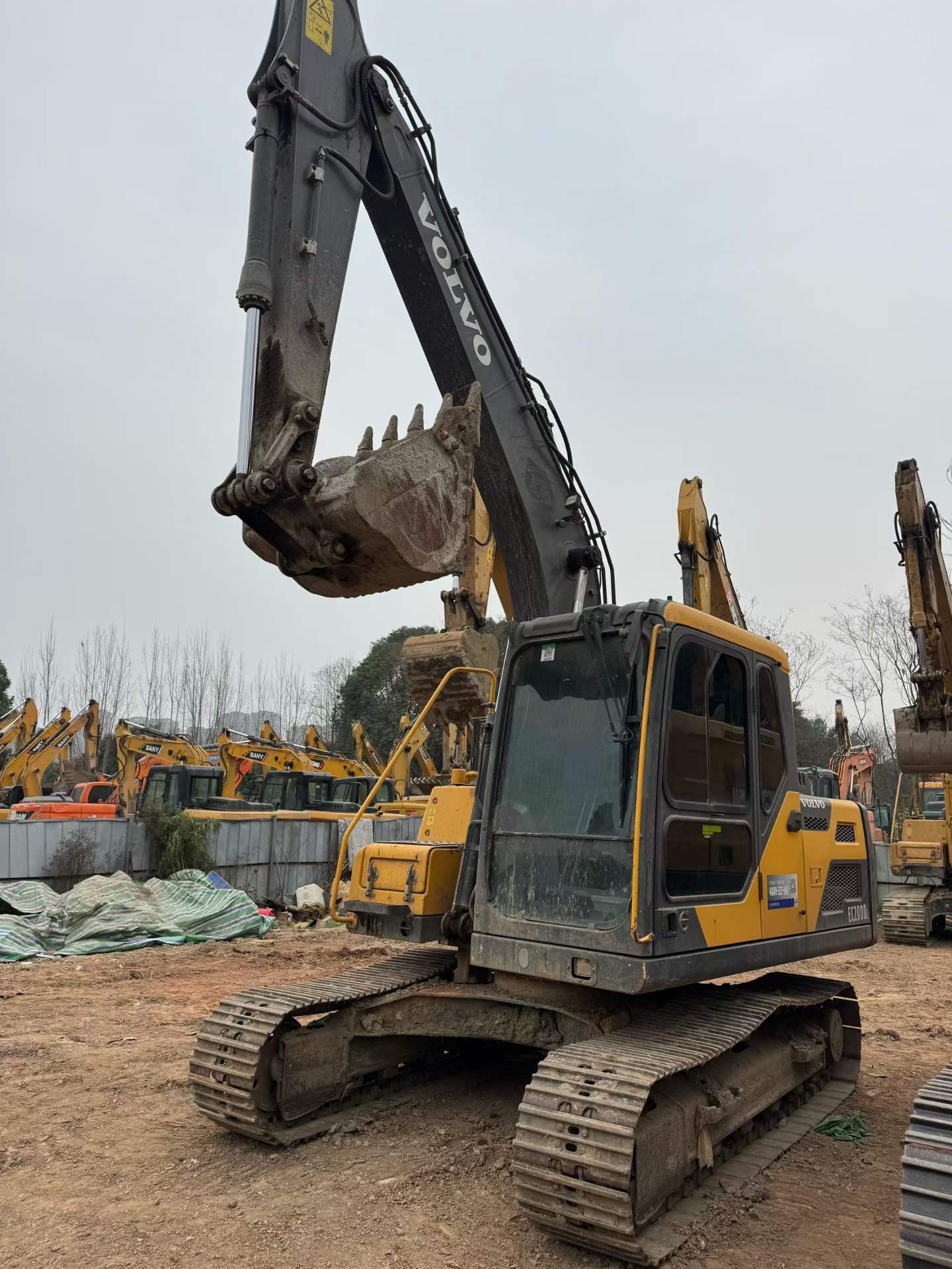 Used Volvo EC20 Excavator 2020 Model / 4