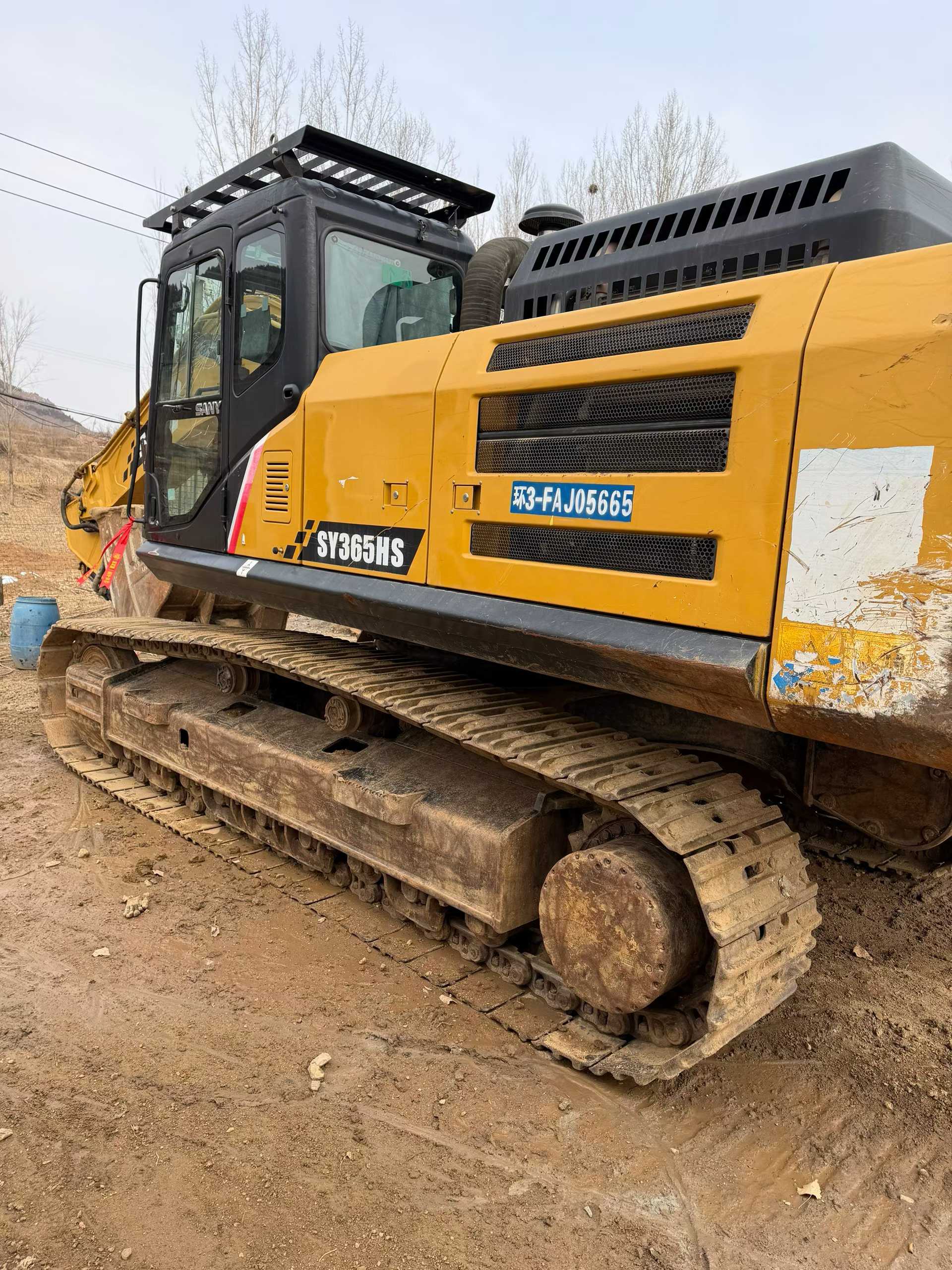 Used Sany SY365H Excavator 2018 Model / 4