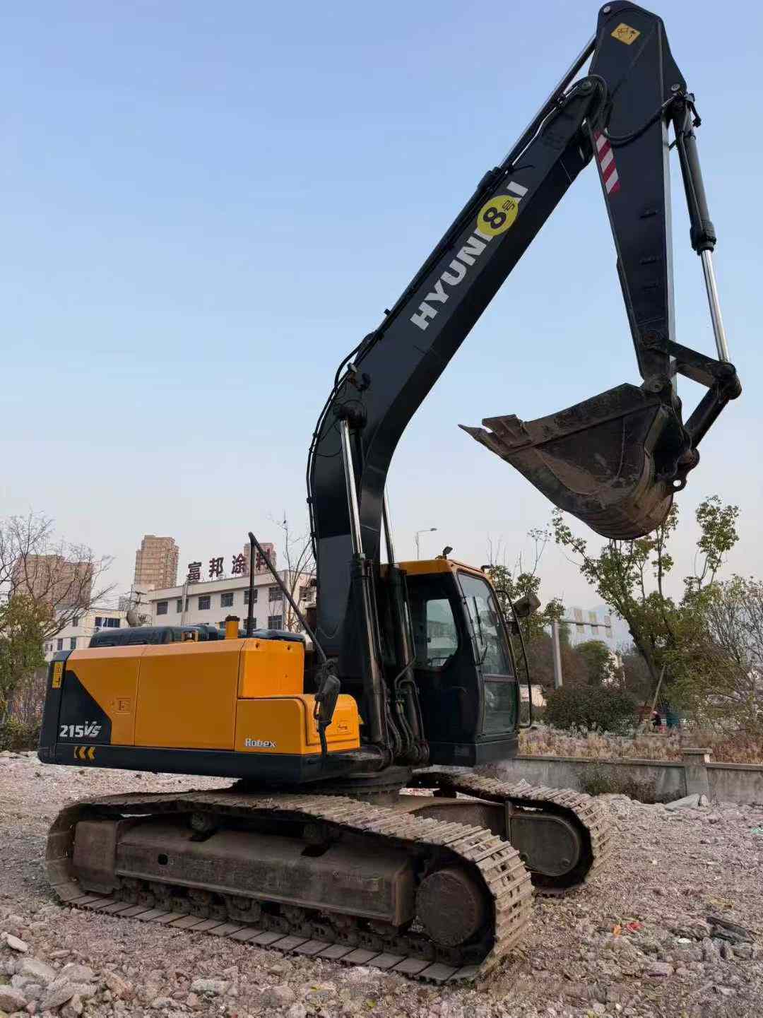 Used Hyundai R215VS Excavator 2021 Model / 2