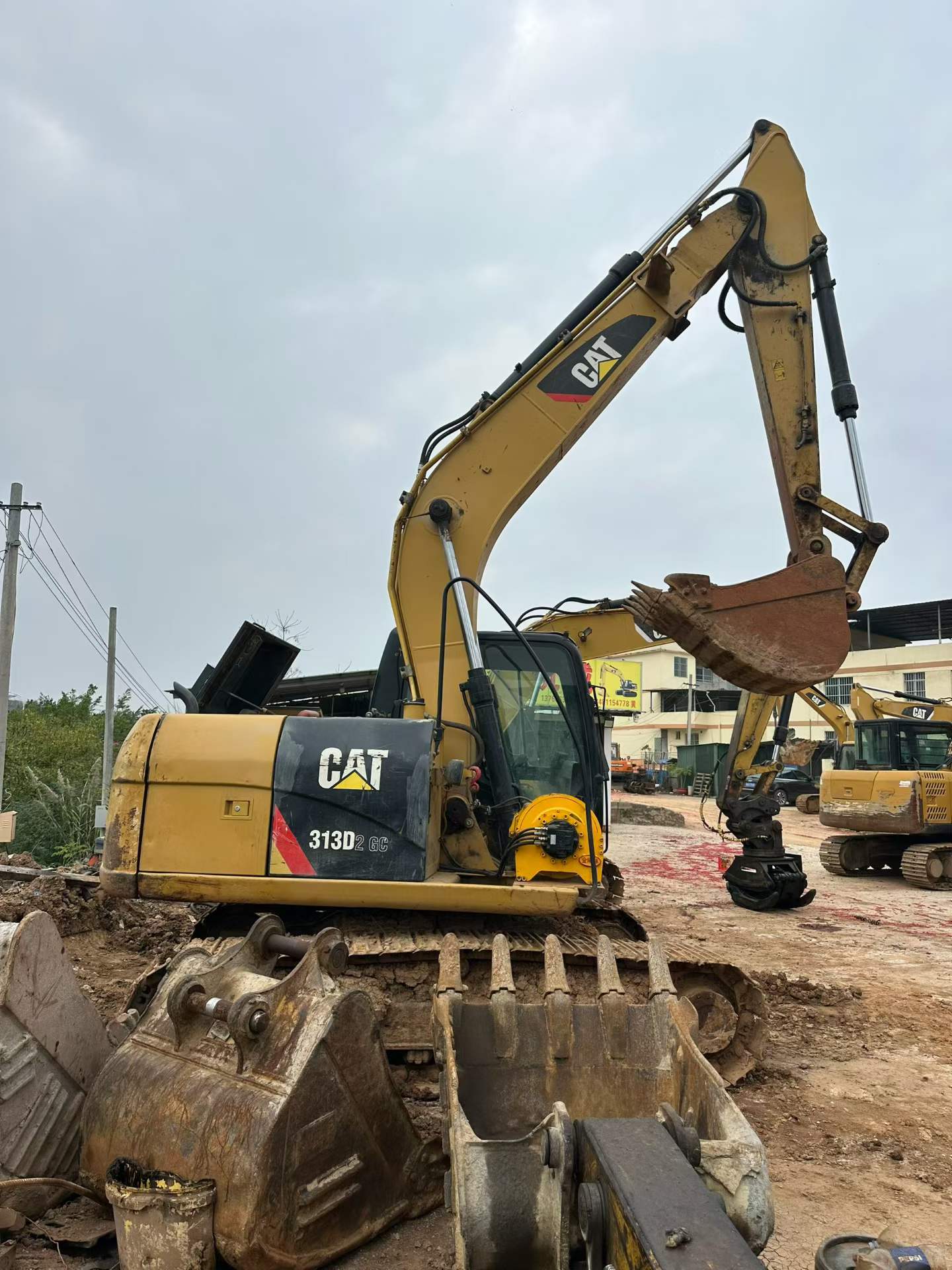Buy Caterpillar 313D Used Excavator