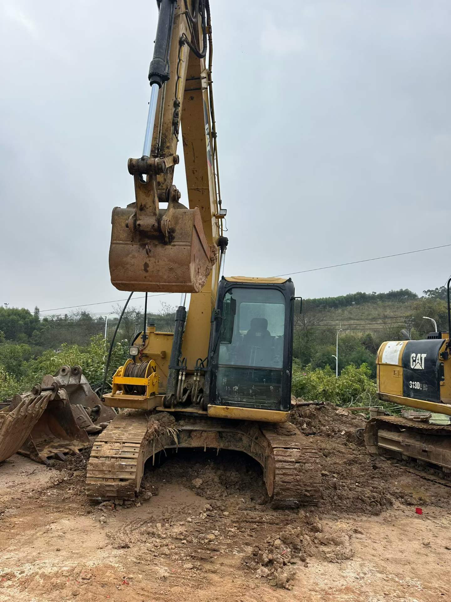 Used Caterpillar 313D Excavator 2019 Model / 8