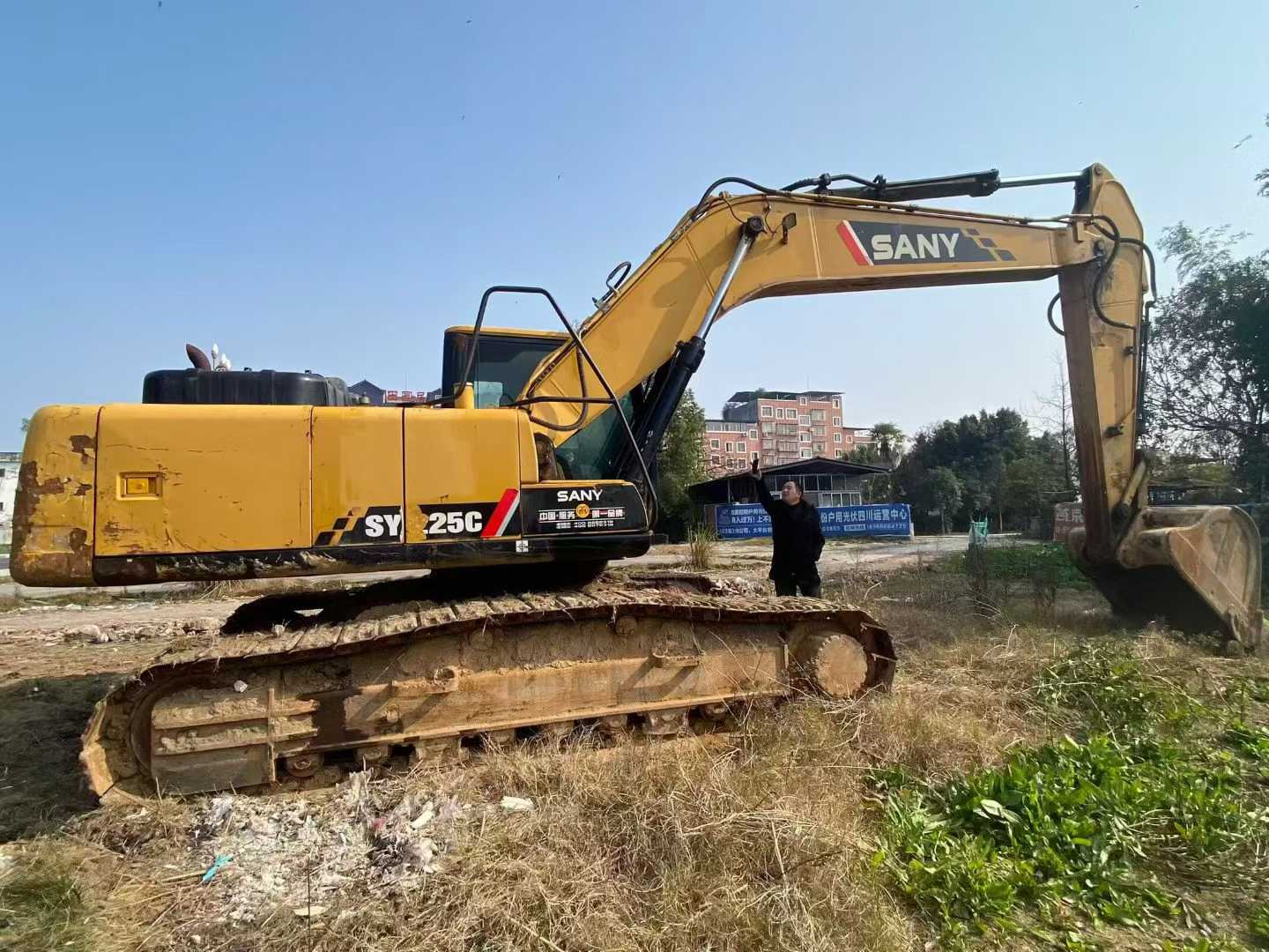 Used Sany SY225H Pro Excavator 2017 Model / 3