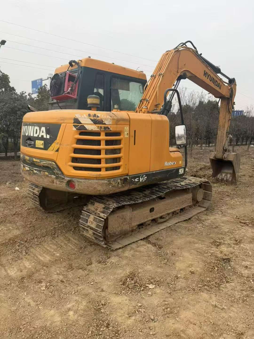 Used Hyundai HX75 Excavator 2017 Model / 7