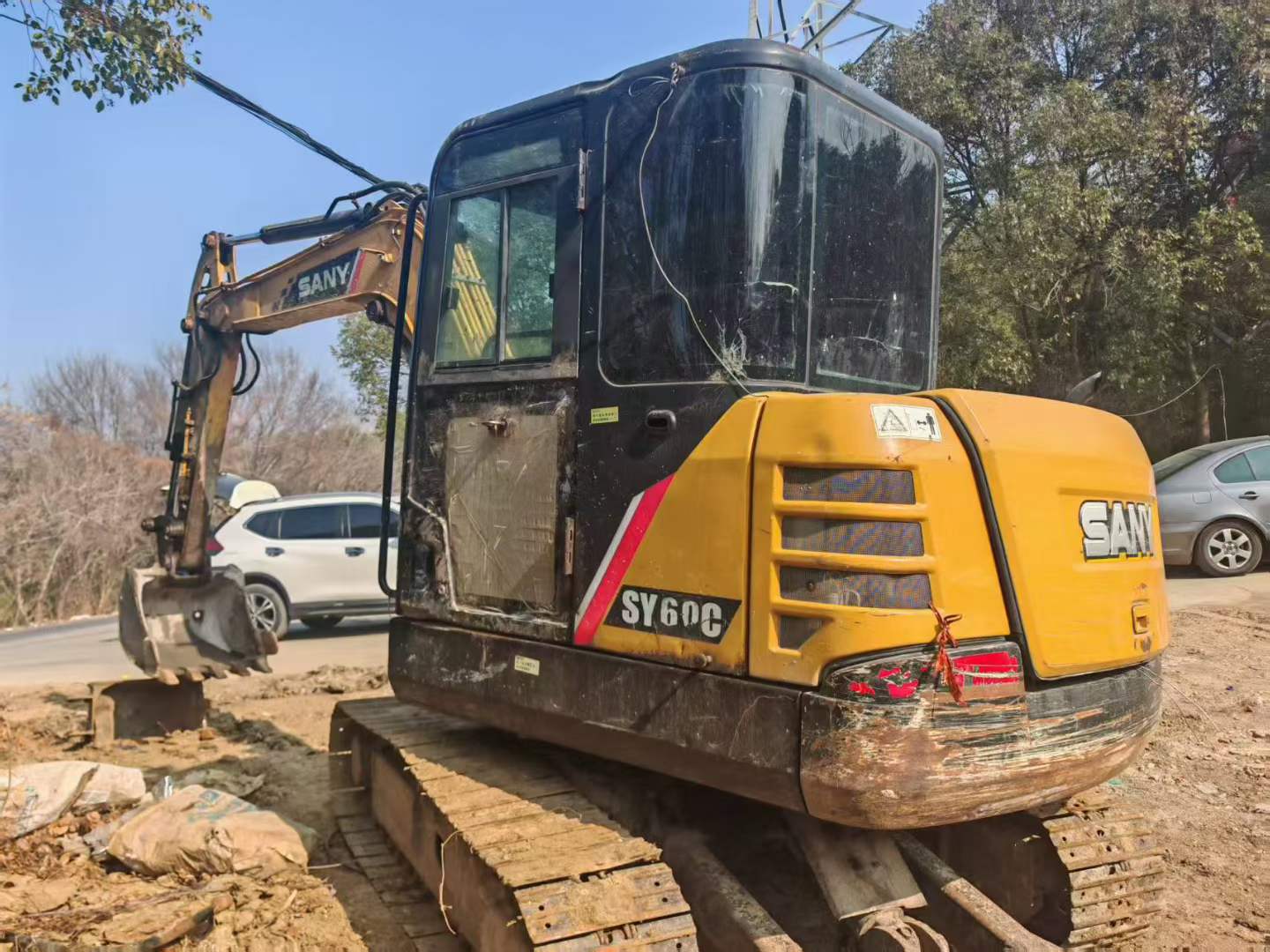 Used Sany SY55 Excavator 2017 Model / 6