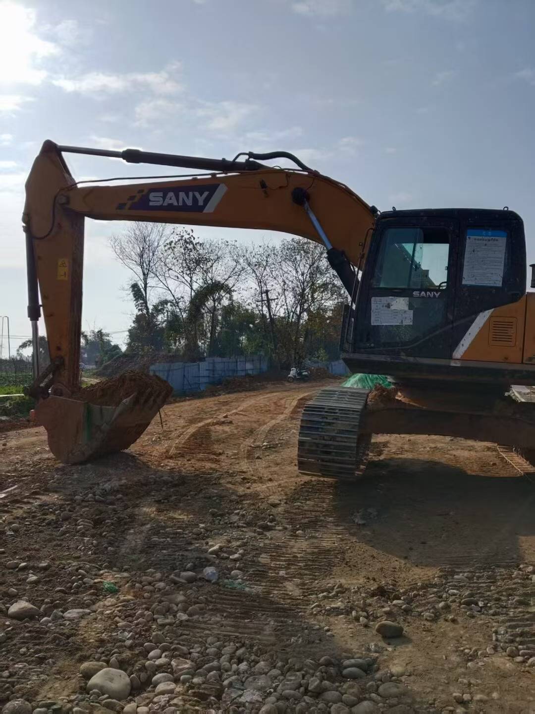 Used Sany SY245H Excavator 2017 Model / 2