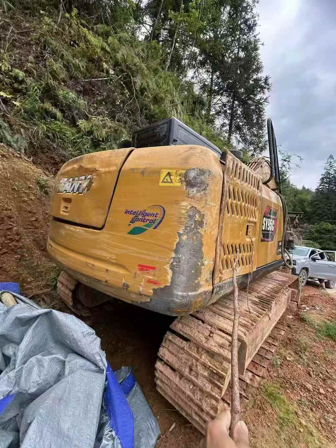 Used Sany SY95C Excavator 2018 Model / 2