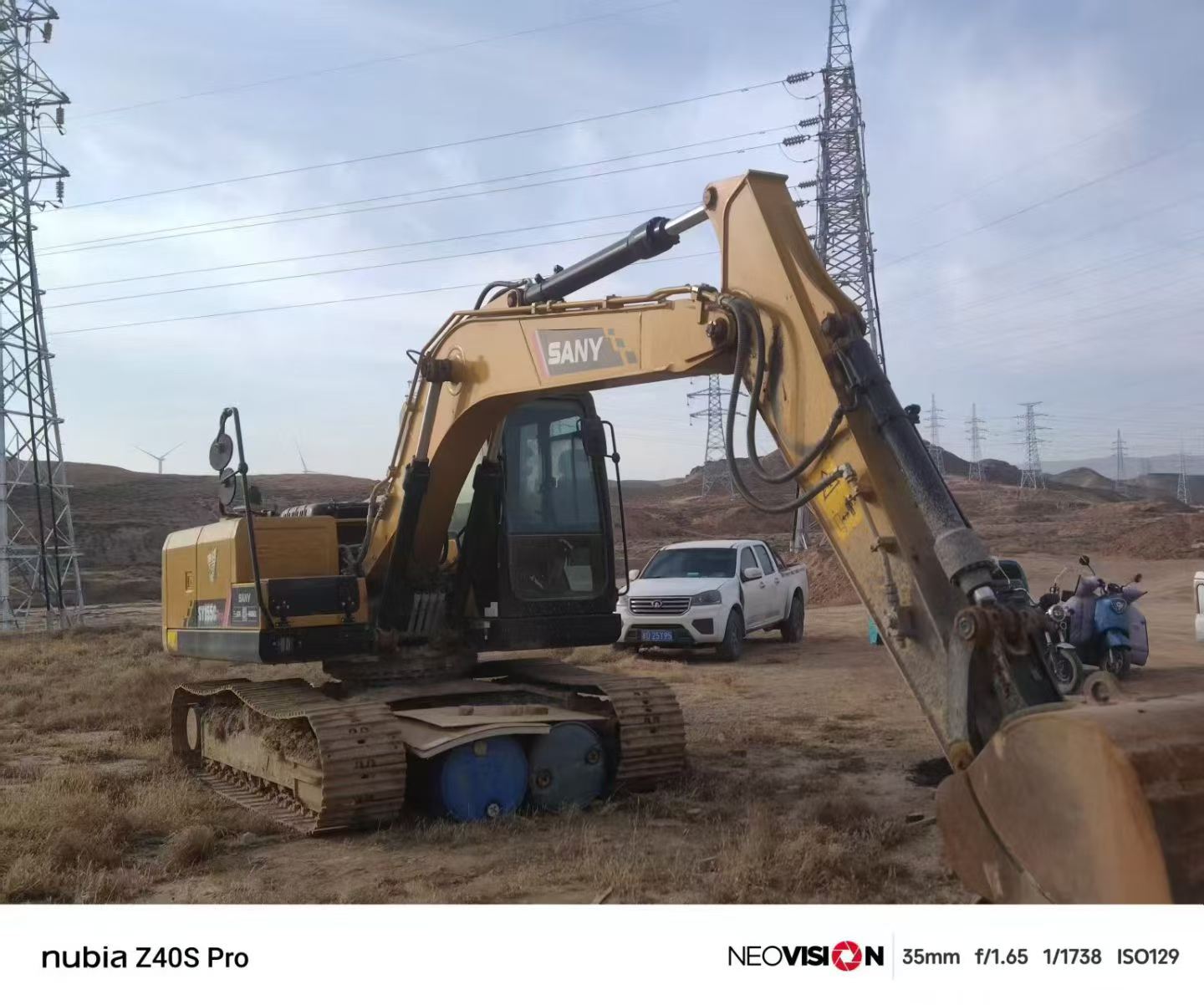 Used Sany SY135 Excavator 2022 Model / 4