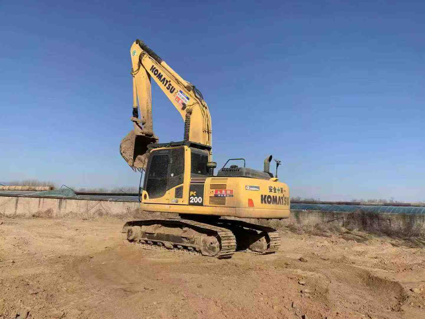 Used Komatsu PC200 Excavator 2016 Model / 2