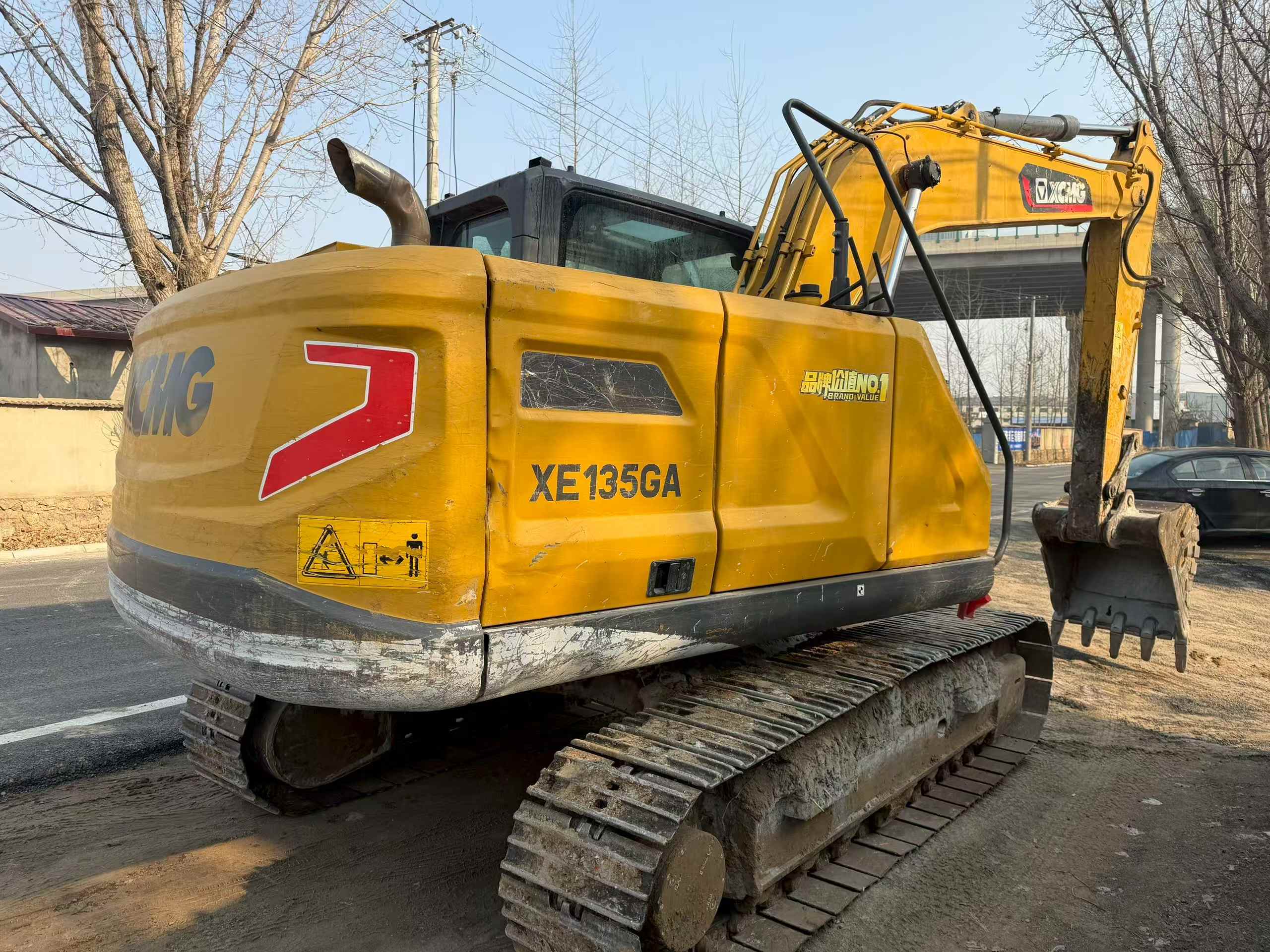 Used XCMG XE135GA Excavator 2023 Model / 7