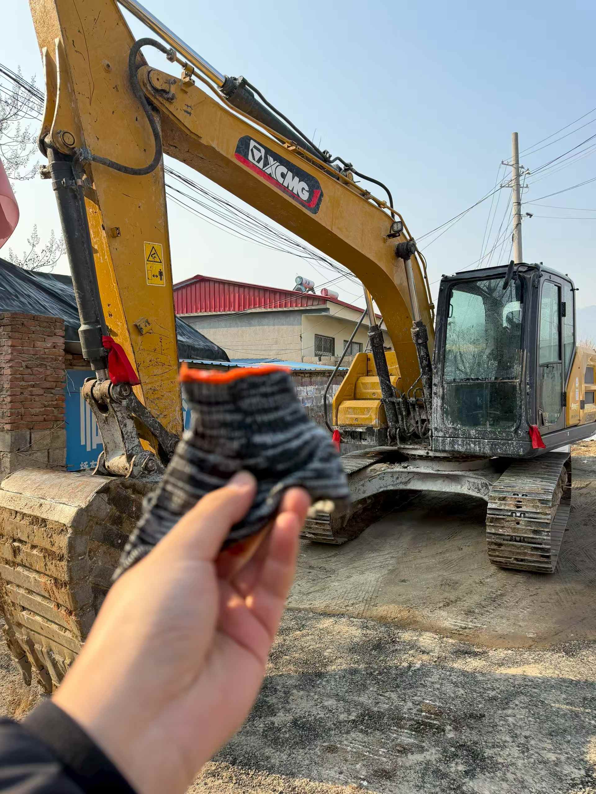 Used XCMG XE135GA Excavator 2023 Model / 4