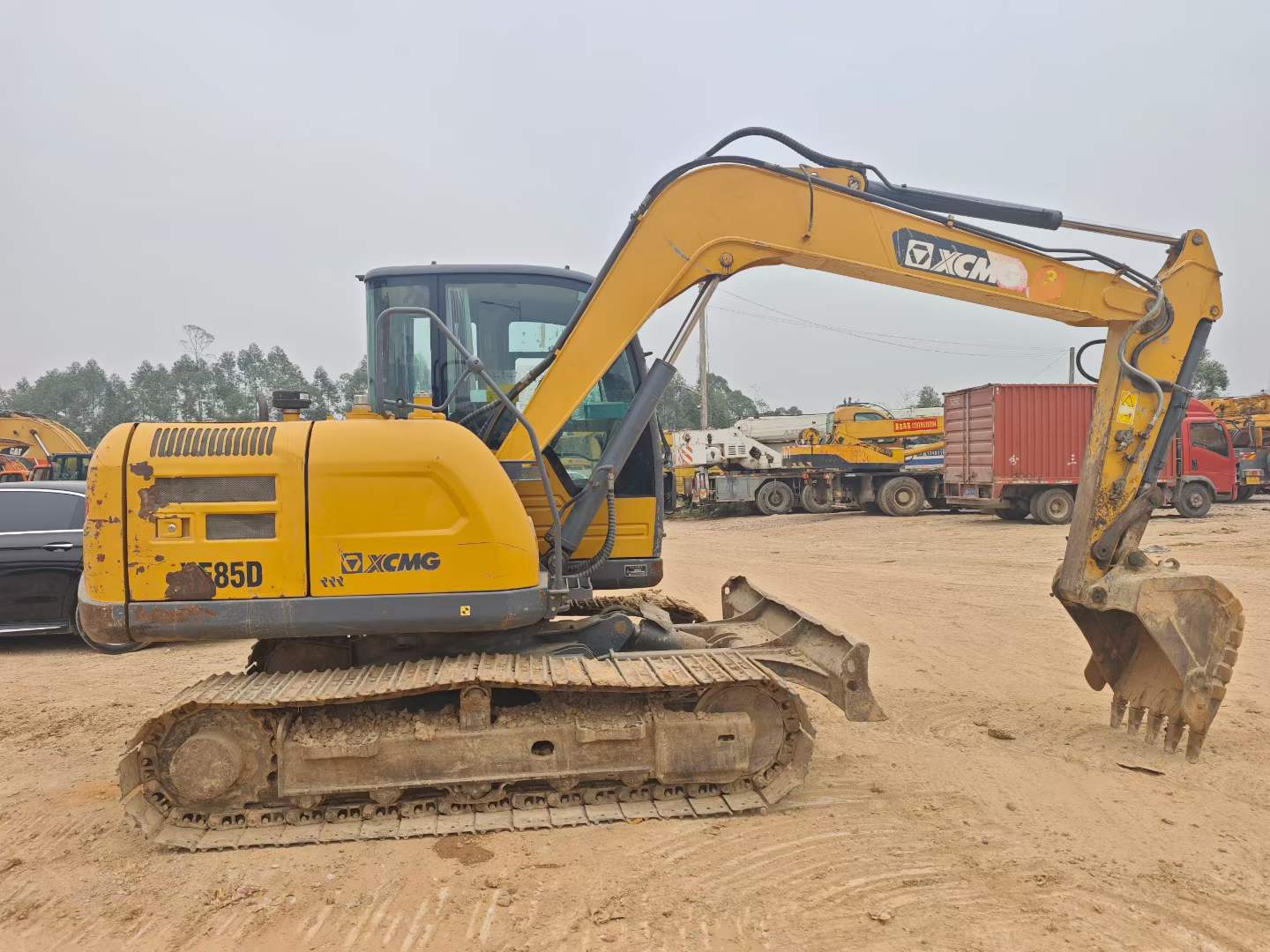 Used XCMG XE75DA Excavator 2019 Model / 3