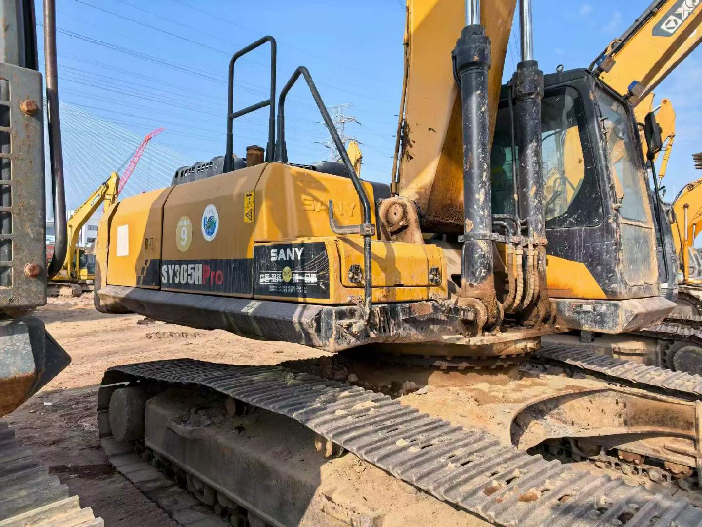 Used Sany SY245H Excavator 2017 Model / 9