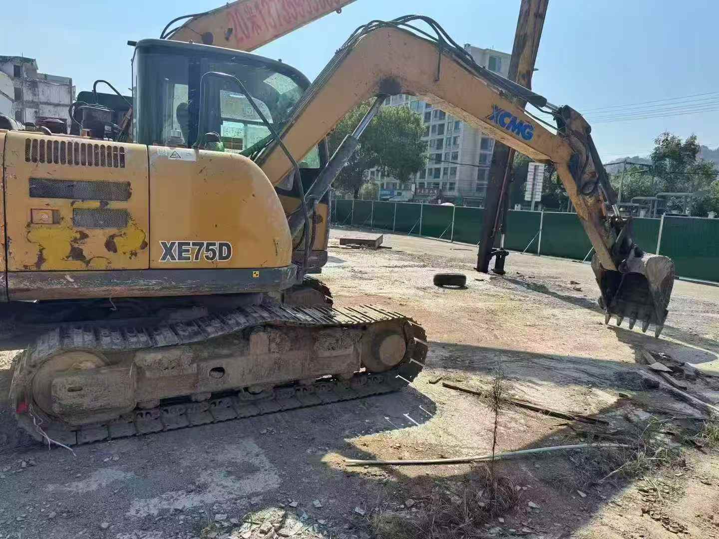 Used XCMG XE75WD Excavator 2017 Model / 2