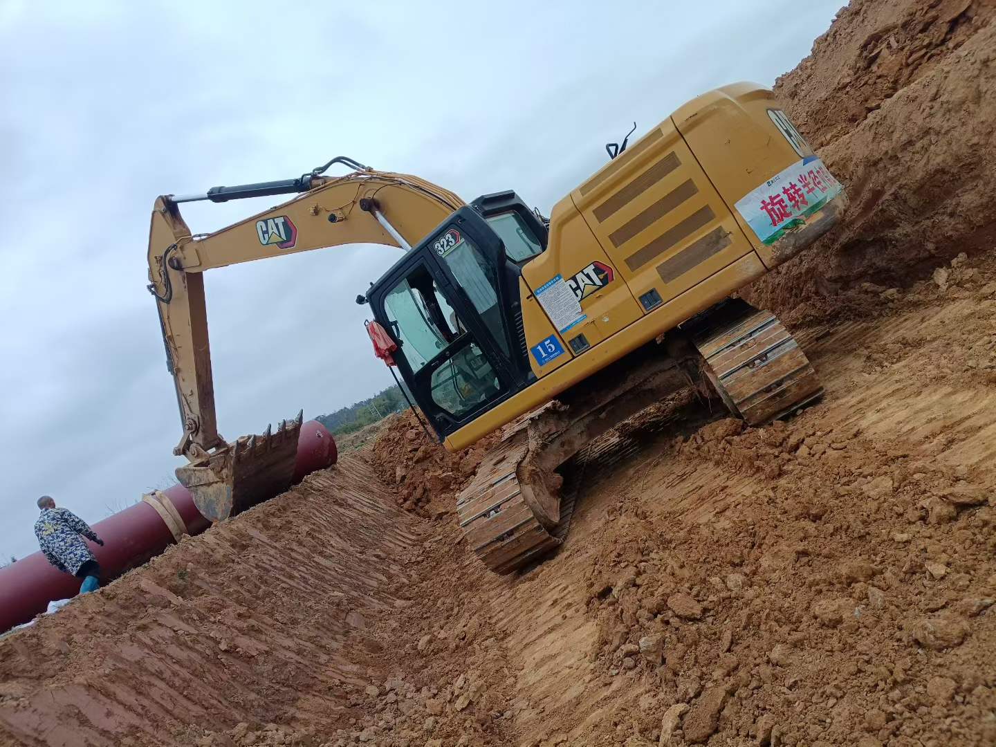 Used Caterpillar 323 Excavator 2019 Model / 3