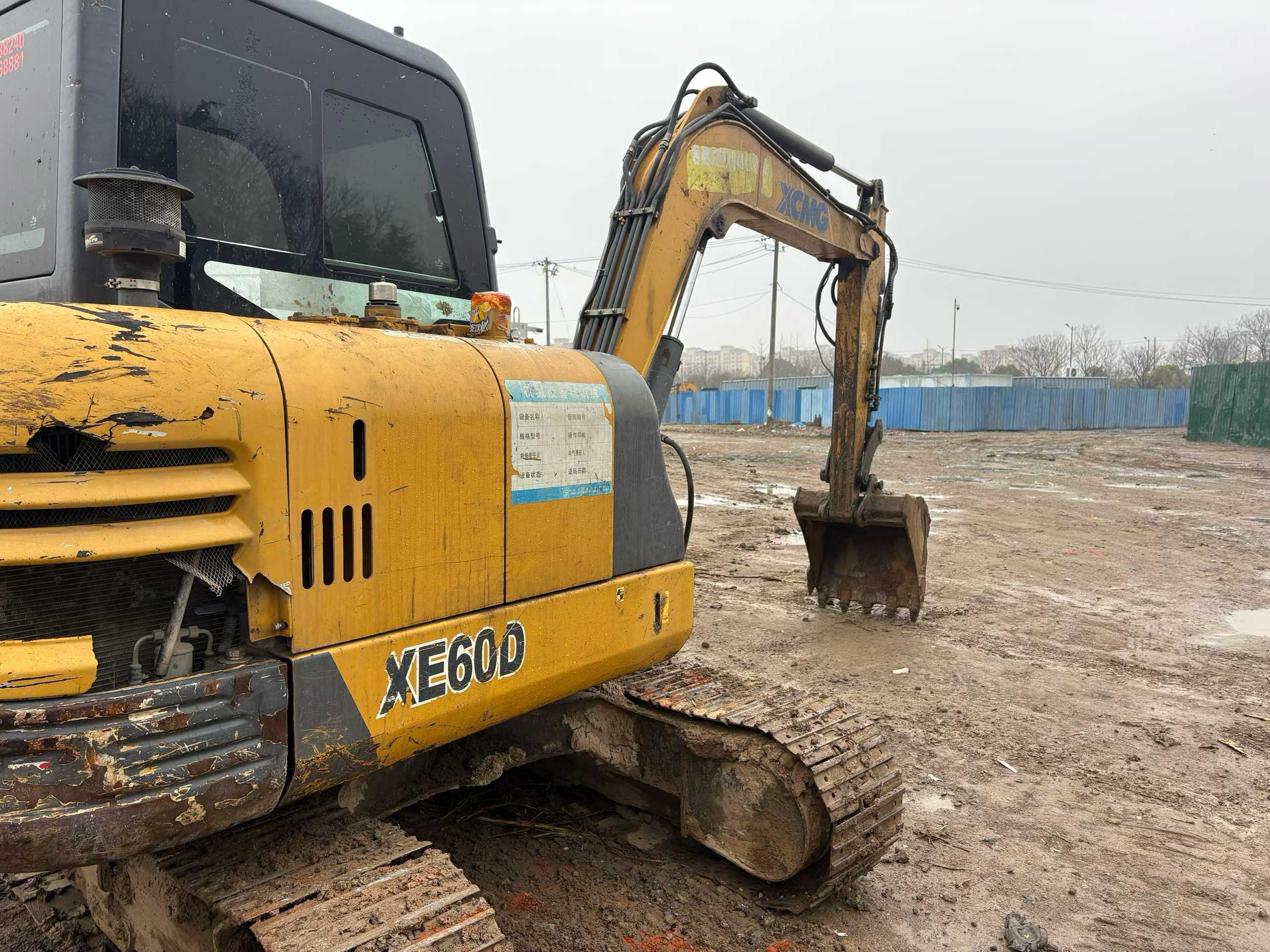 Used XCMG XE60 Excavator 2018 Model / 8