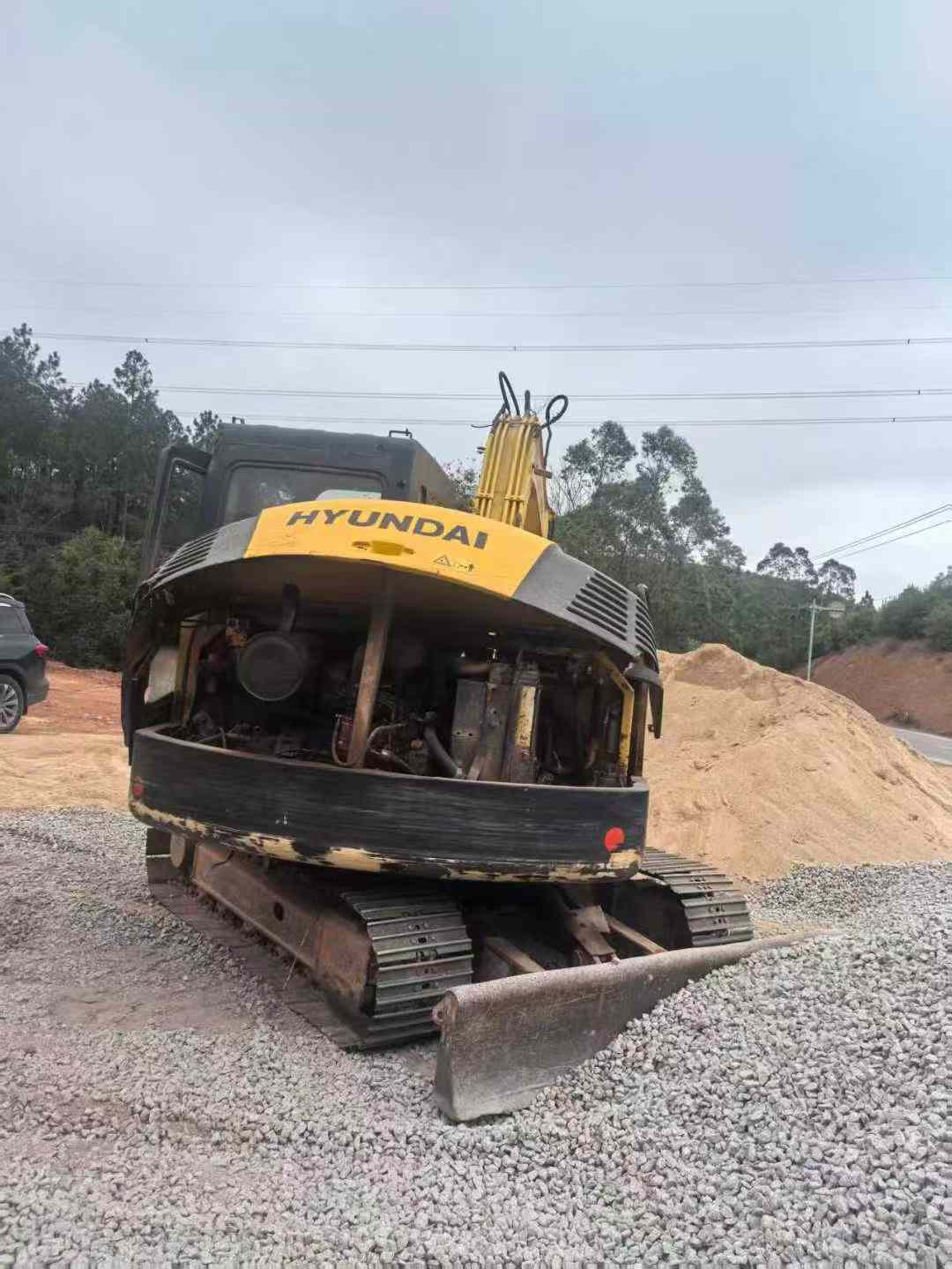 Used Hyundai R80-7 Excavator 2013 Model / 3