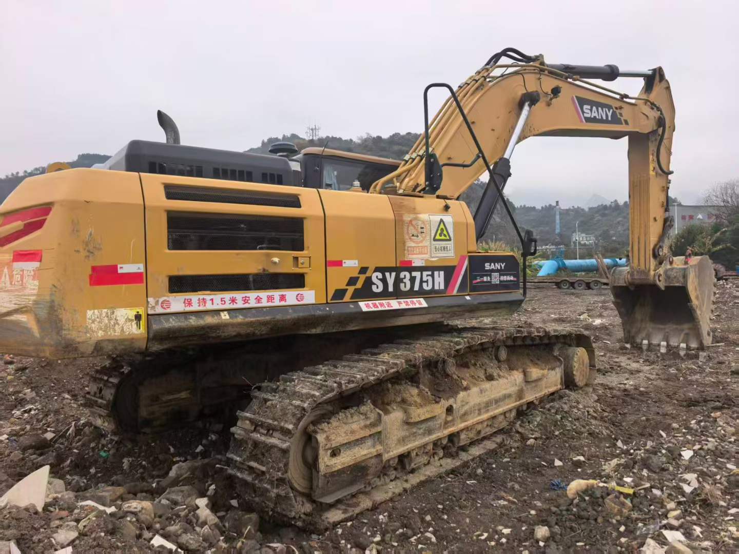 Used Sany SY75 Excavator 2022 Model / 4