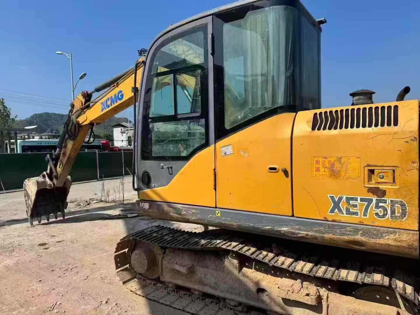 Used XCMG XE75WD Excavator 2017 Model / 5