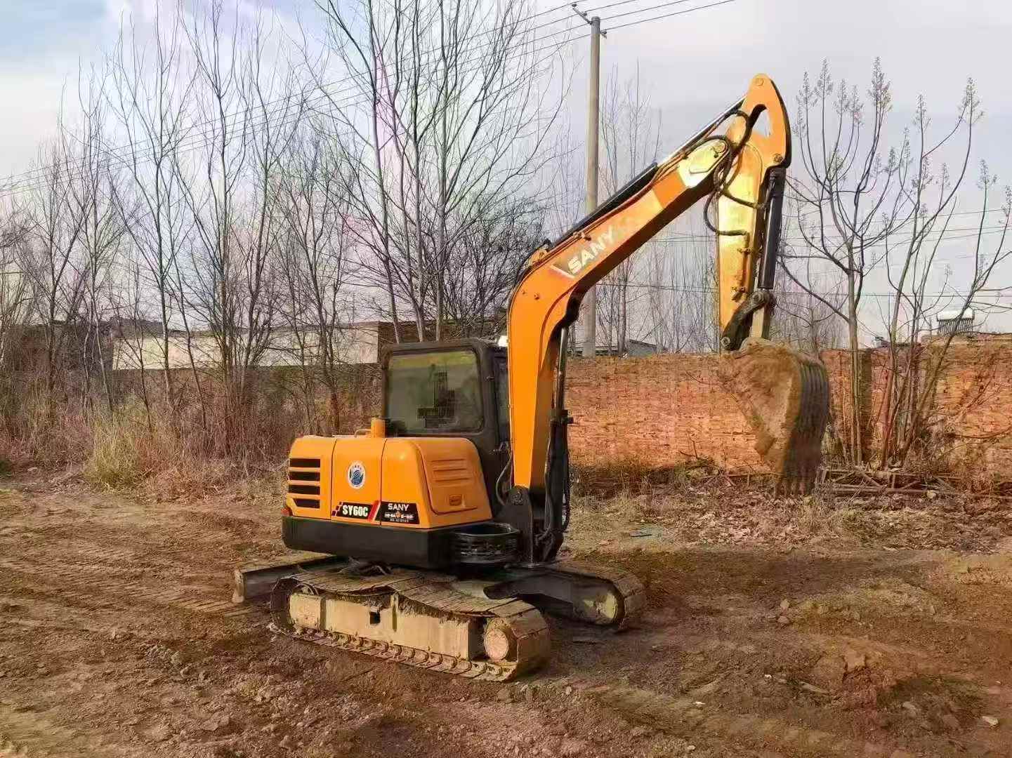 Used Sany SY60 Excavator 2016 Model / 8