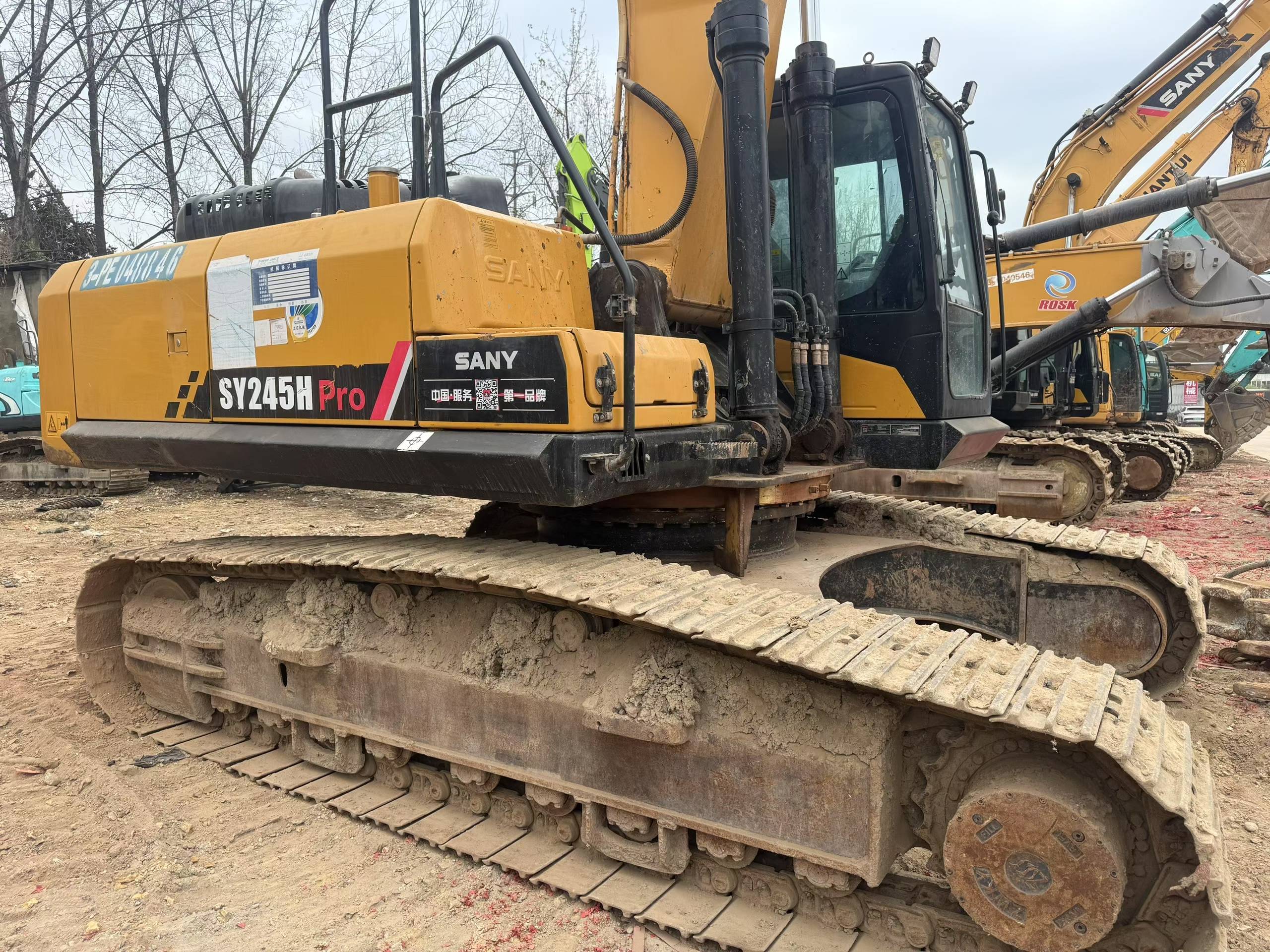 Buy Sany SY245H Used Excavator