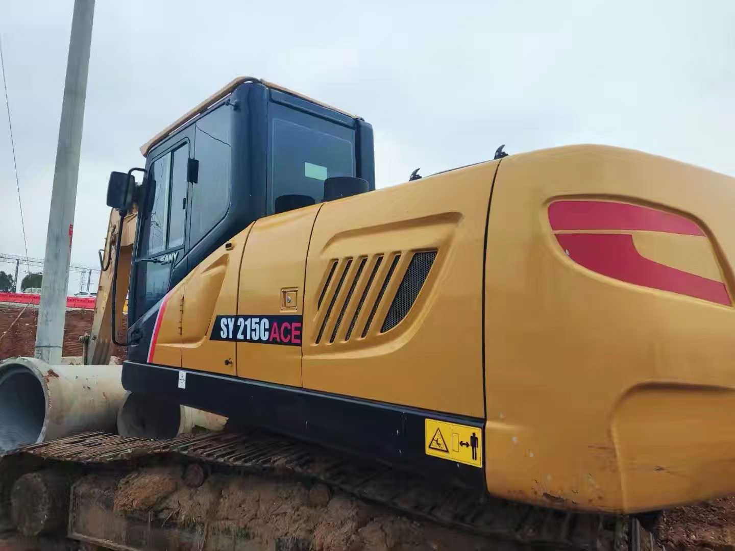 Used Sany SY215W Excavator 2022 Model / 6