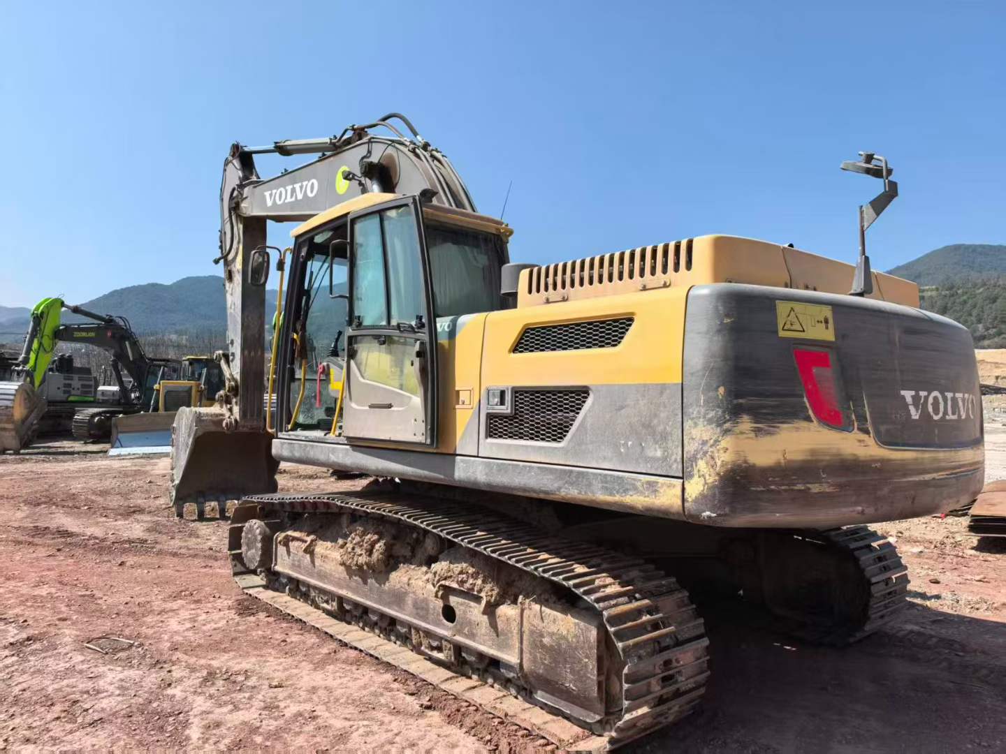 Buy Volvo EW50 Used Excavator