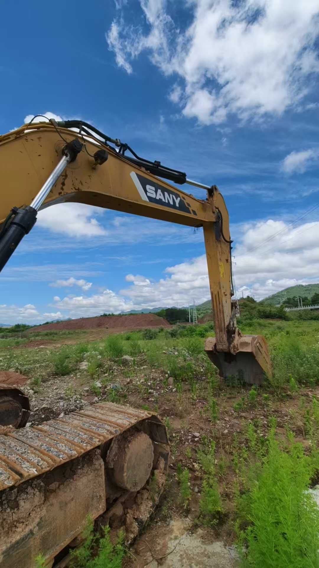 Used Sany SY215C Excavator 2017 Model / 2