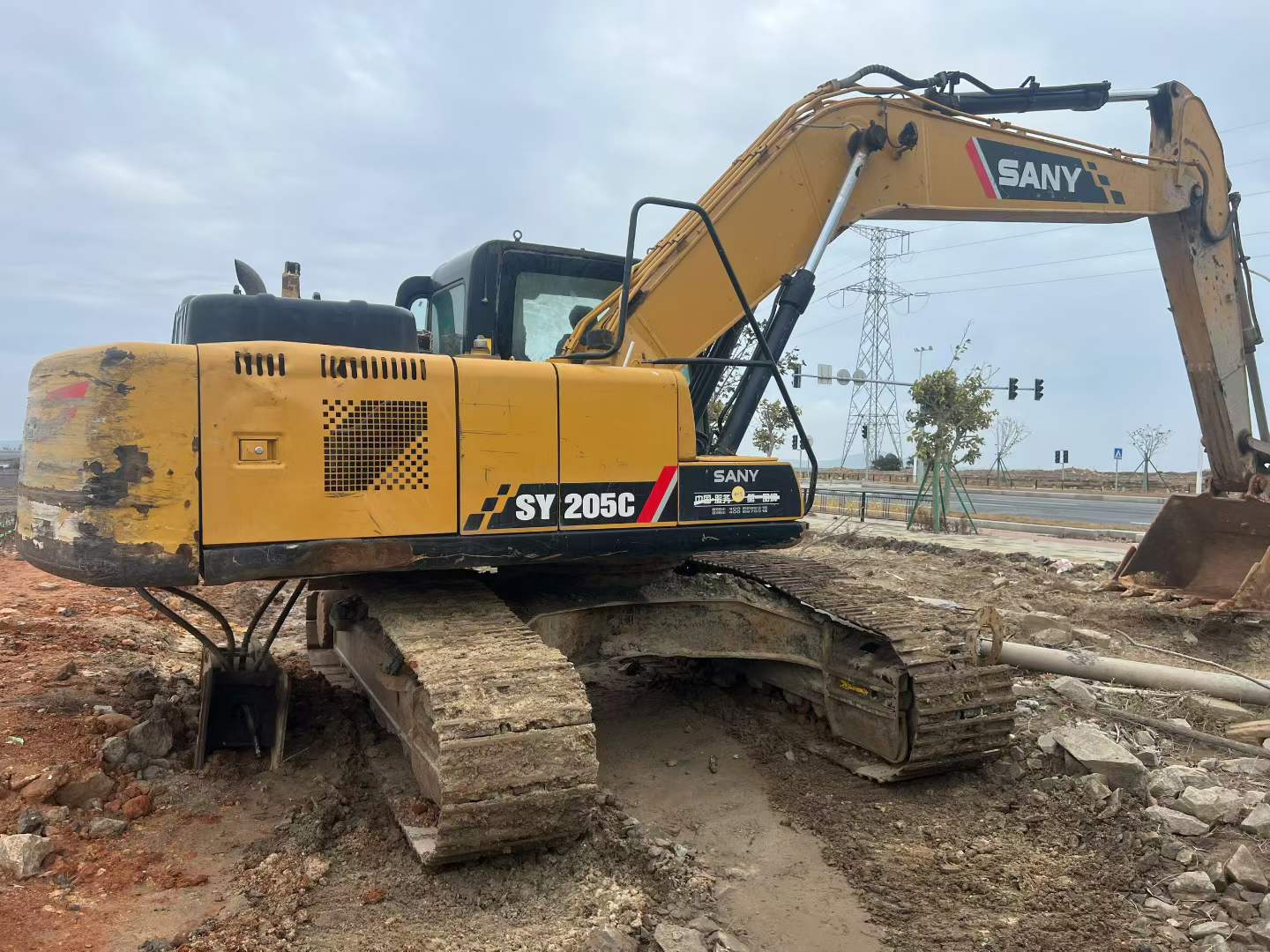 Buy Sany SY195C Used Excavator