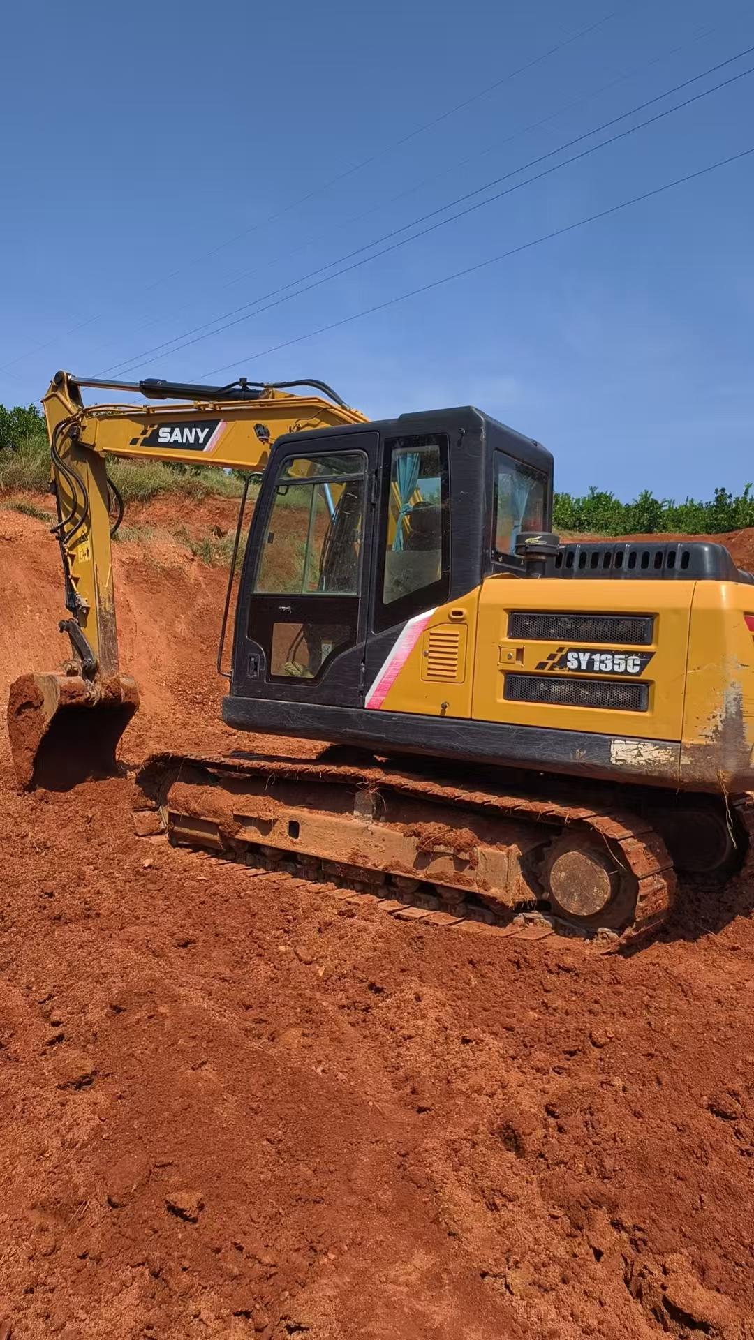 Buy Sany SY135 Used Excavator