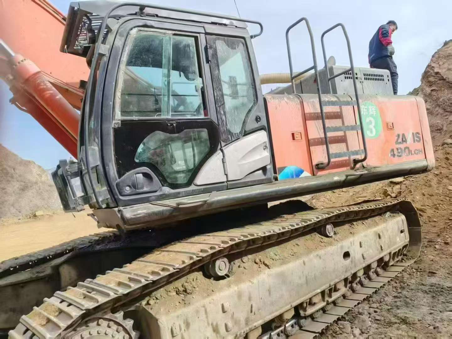 Used Hitachi ZX490LCH-5A Excavator 2016 Model / 7