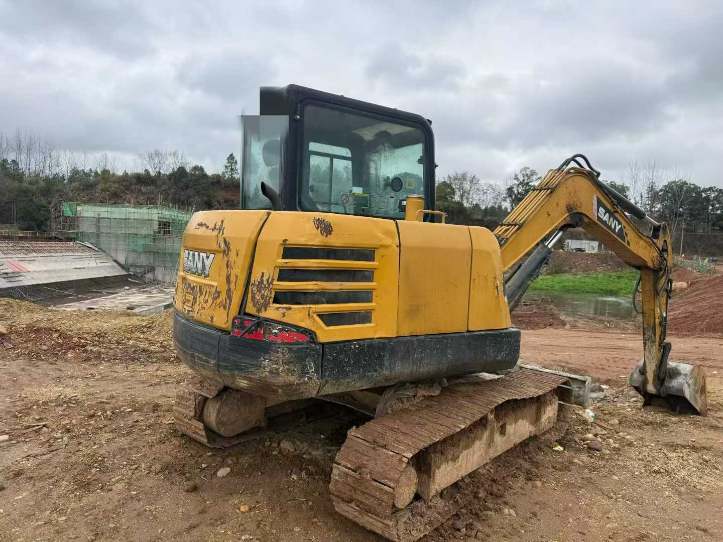 Used Sany SY55 Excavator 2020 Model / 2