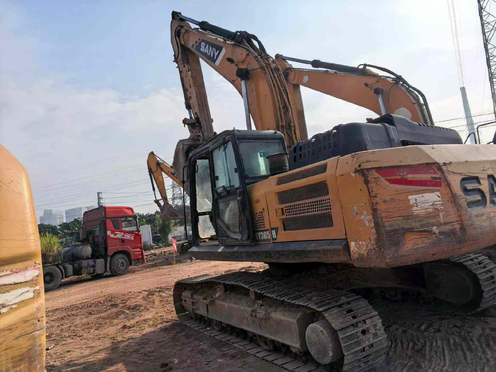 Used Sany SY245C-9 Excavator 2017 Model / 5