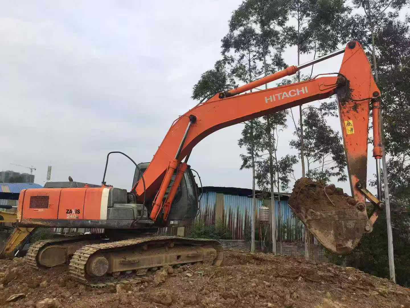 Used Hitachi ZX240-3 Excavator 2015 Model / 8