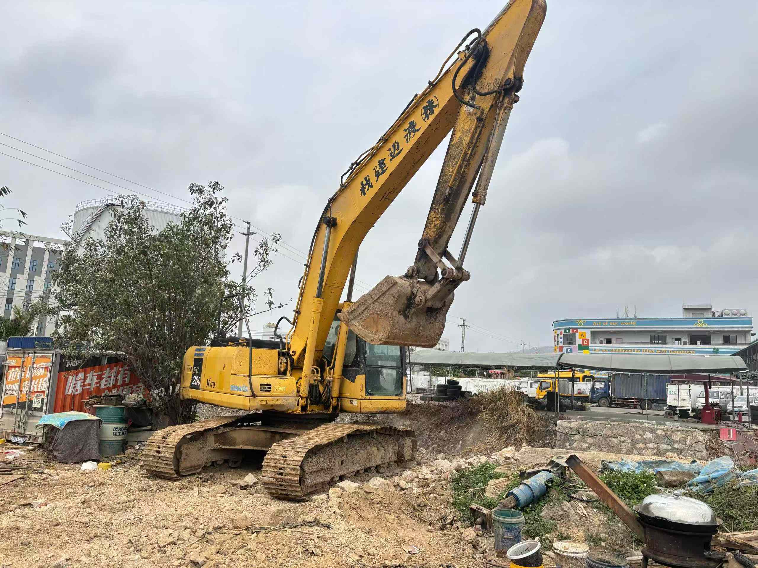 Used Komatsu PC200-7 Excavator 2016 Model / 4