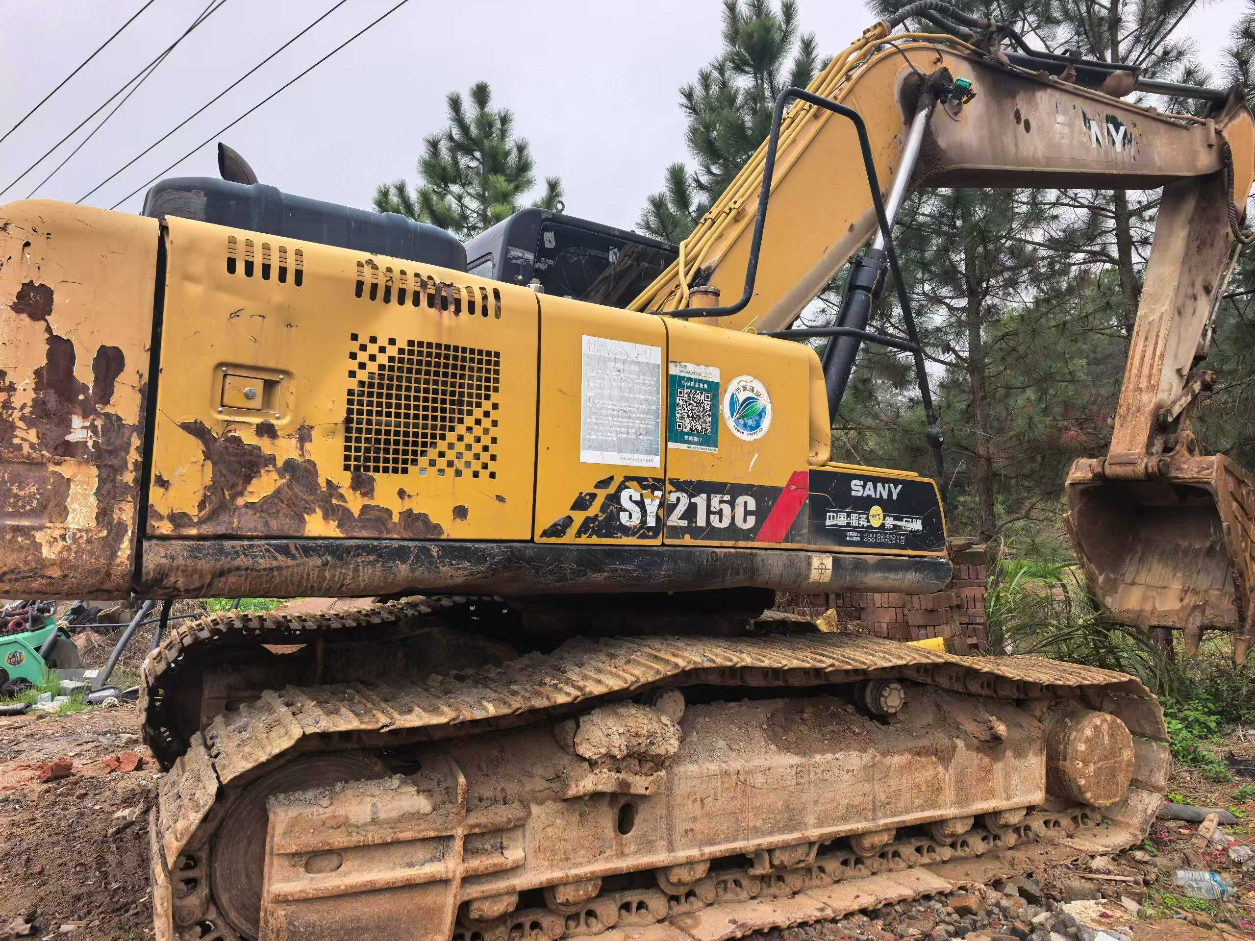 Used Sany SY195C Excavator 2018 Model / 4