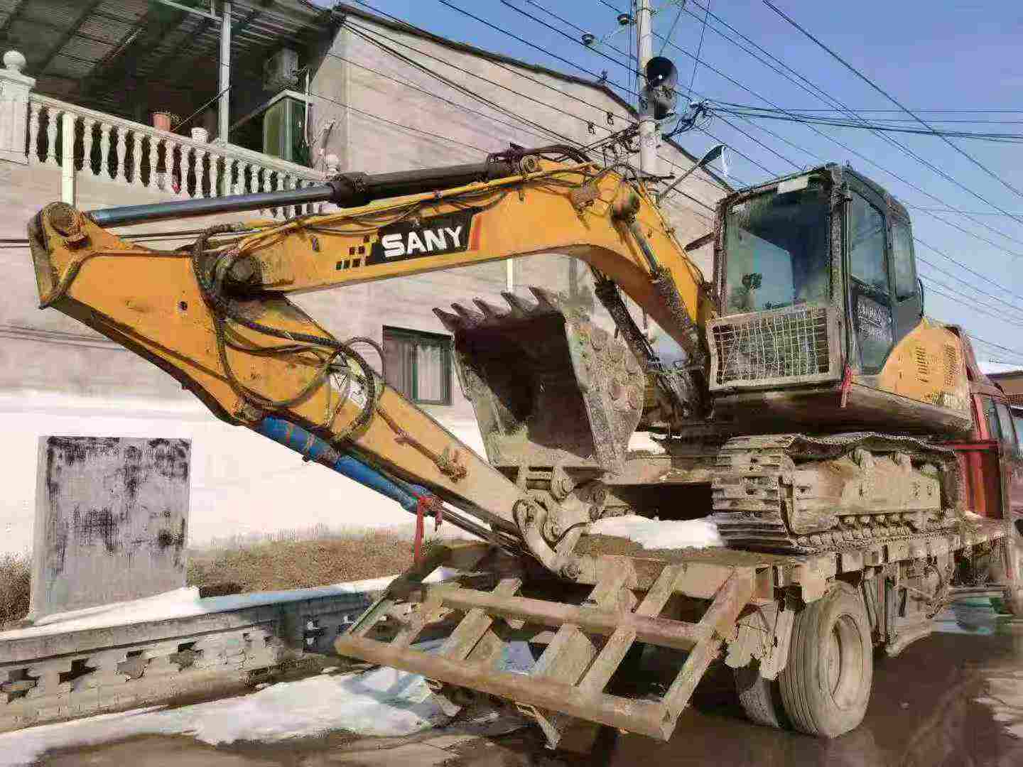 Used Sany SY155C Excavator 2015 Model / 2