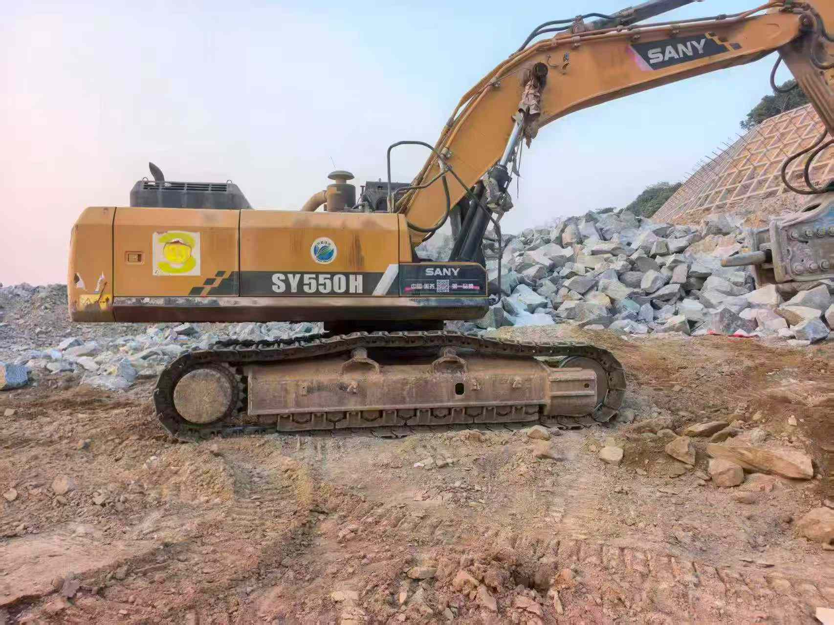 Used Sany SY550H Excavator 2021 Model / 2