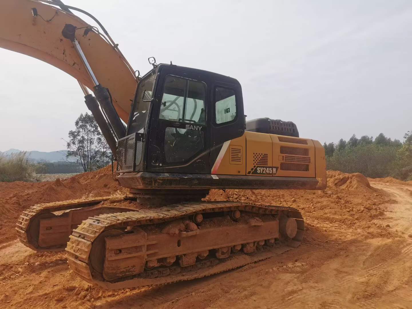 Used Sany SY245H Excavator 2017 Model / 6