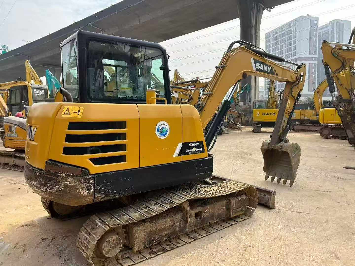 Used Sany SY55C-9 Excavator 2018 Model / 2