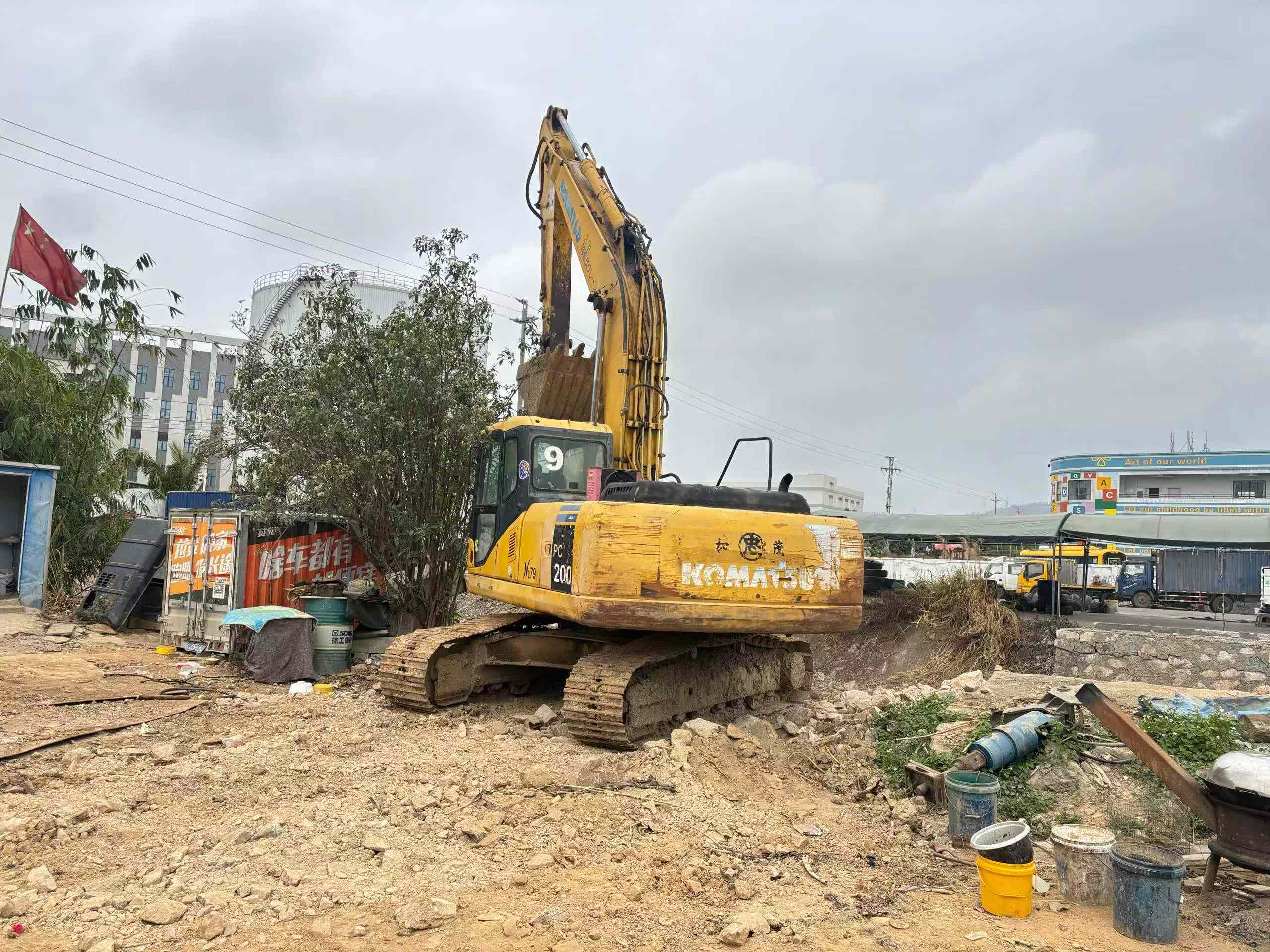 Used Komatsu PC200-7 Excavator 2016 Model / 6