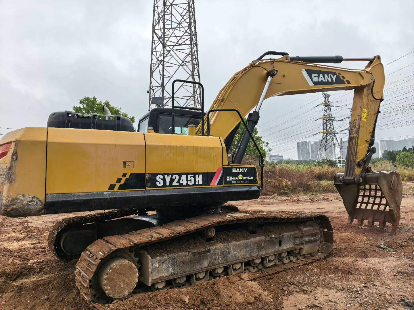 Used Sany SY245C-9 Excavator 2017 Model / 7