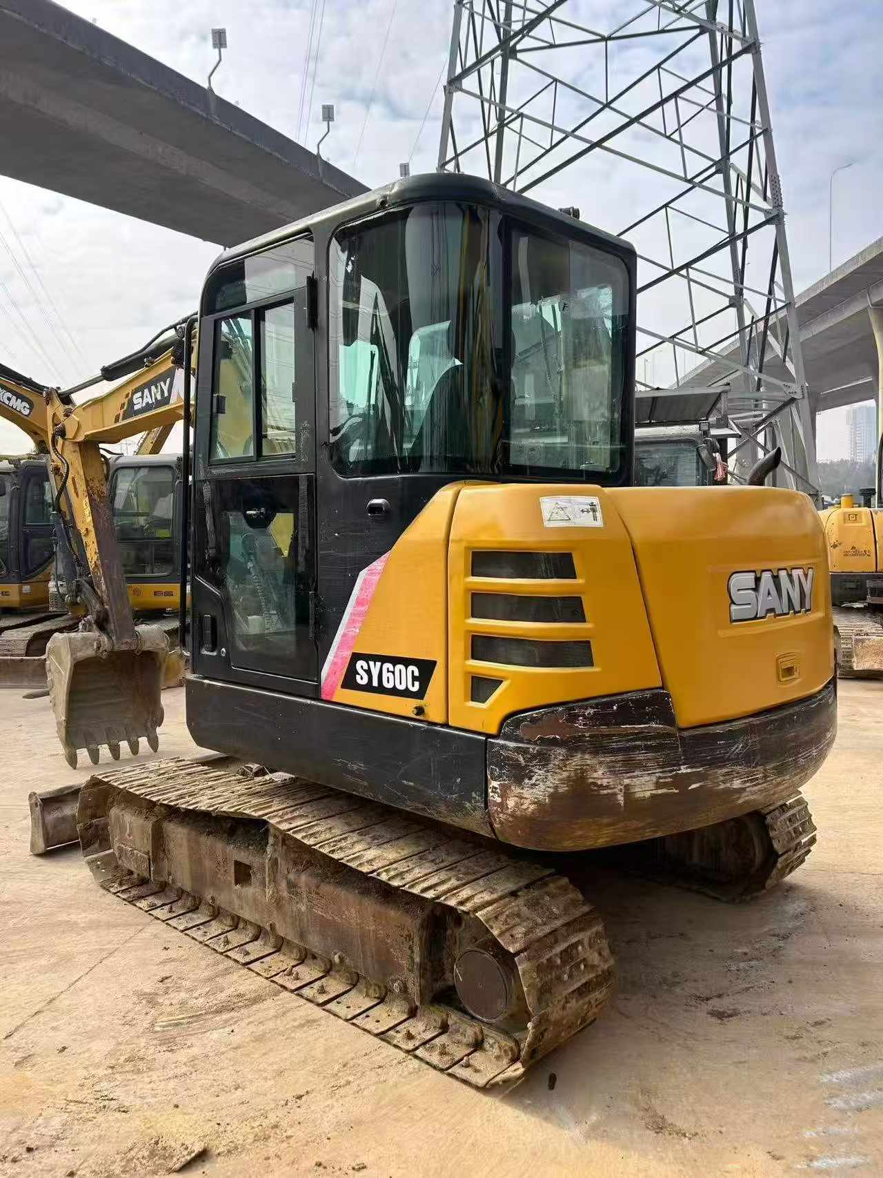 Buy Sany SY55C-9 Used Excavator