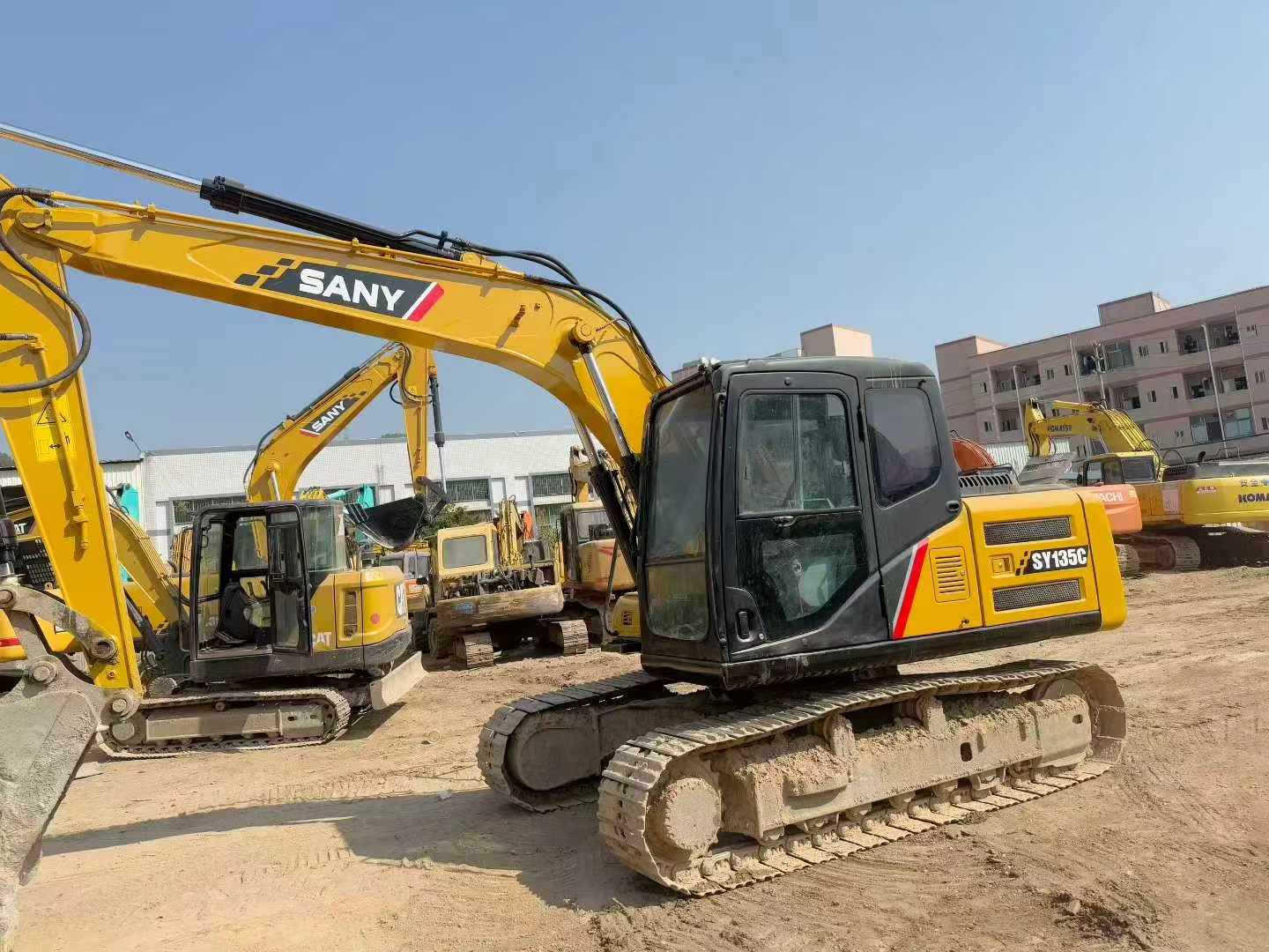 Buy Sany SY135-8S Used Excavator