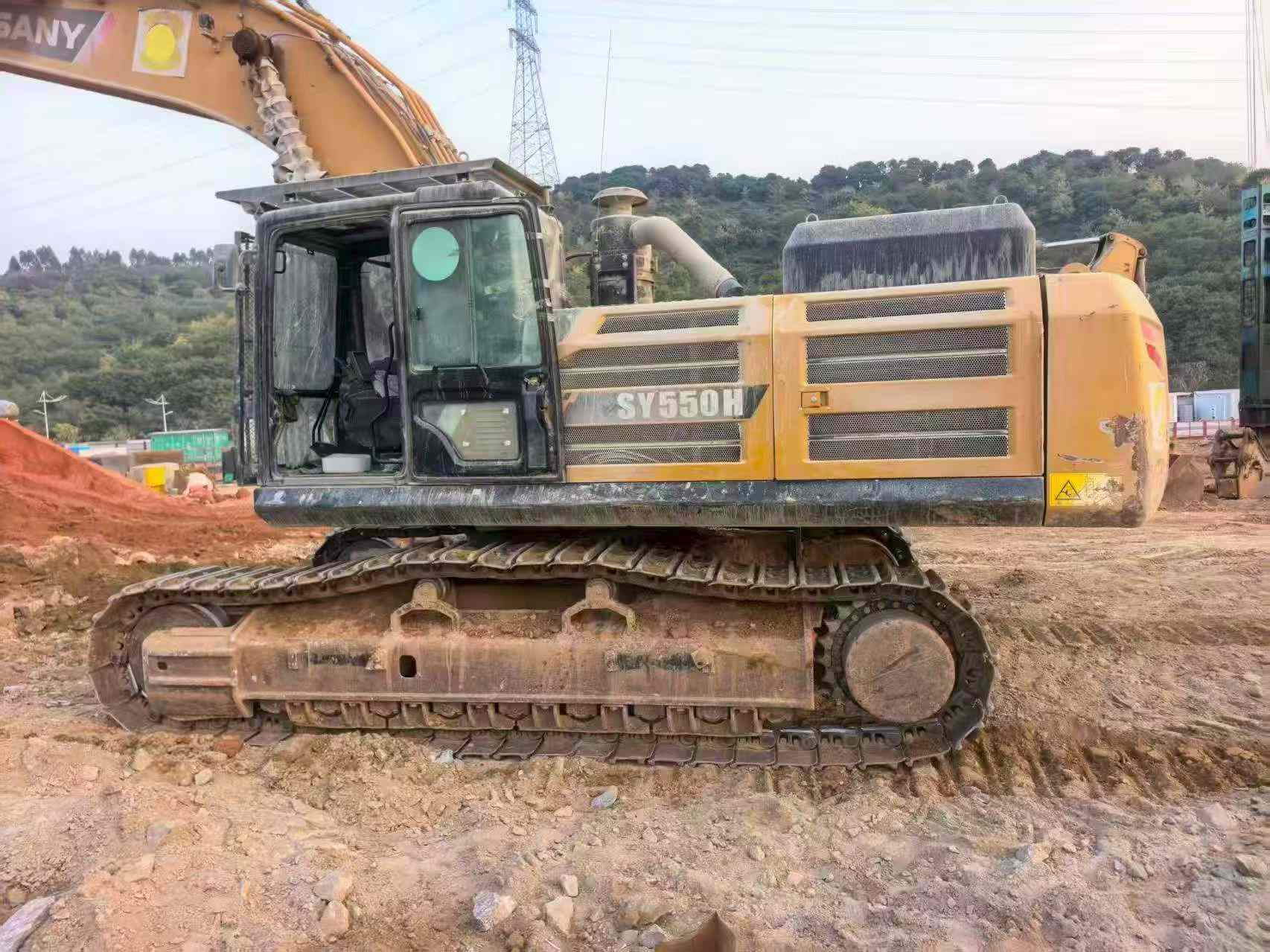 Used Sany SY550H Excavator 2021 Model / 3