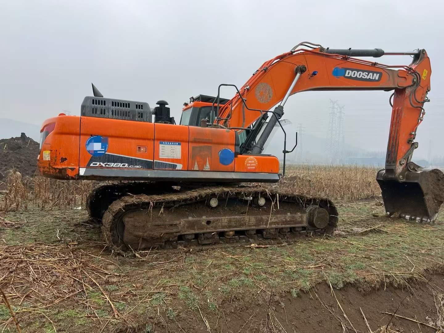 Used Doosan DX380 Excavator 2018 Model / 2