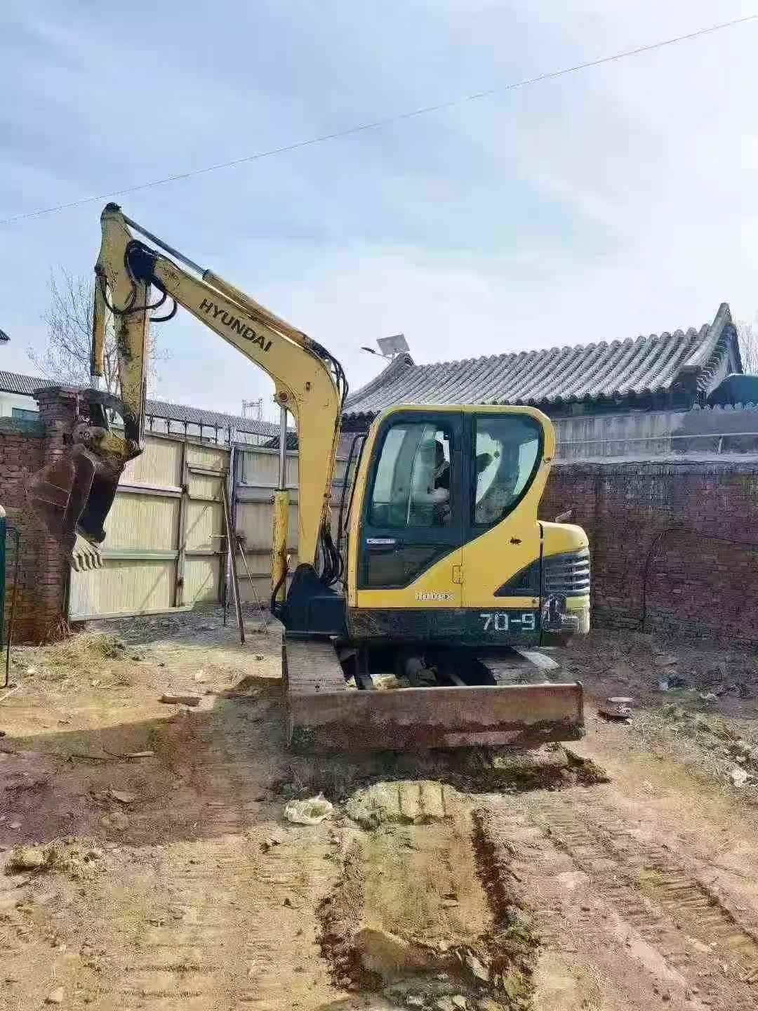 Used Hyundai R60-9 Excavator 2016 Model / 2